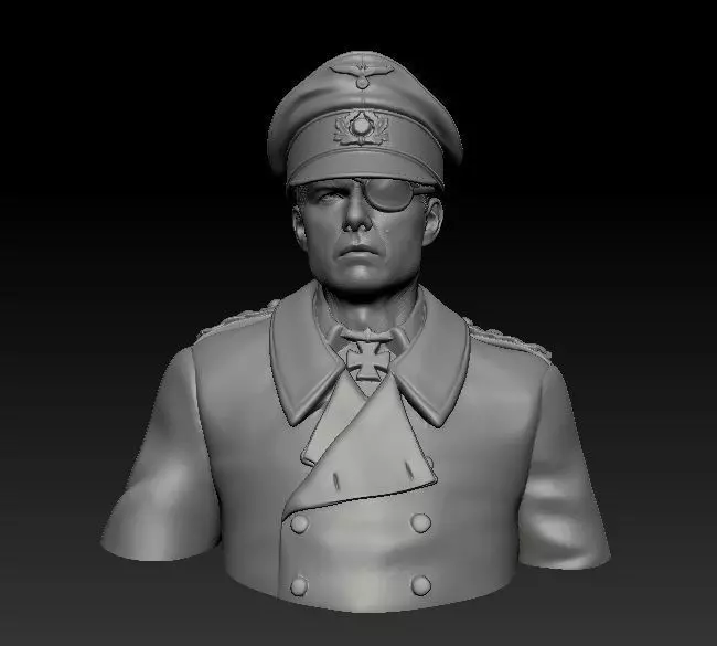Tom Cruise Valkyrie Bust 3D print model