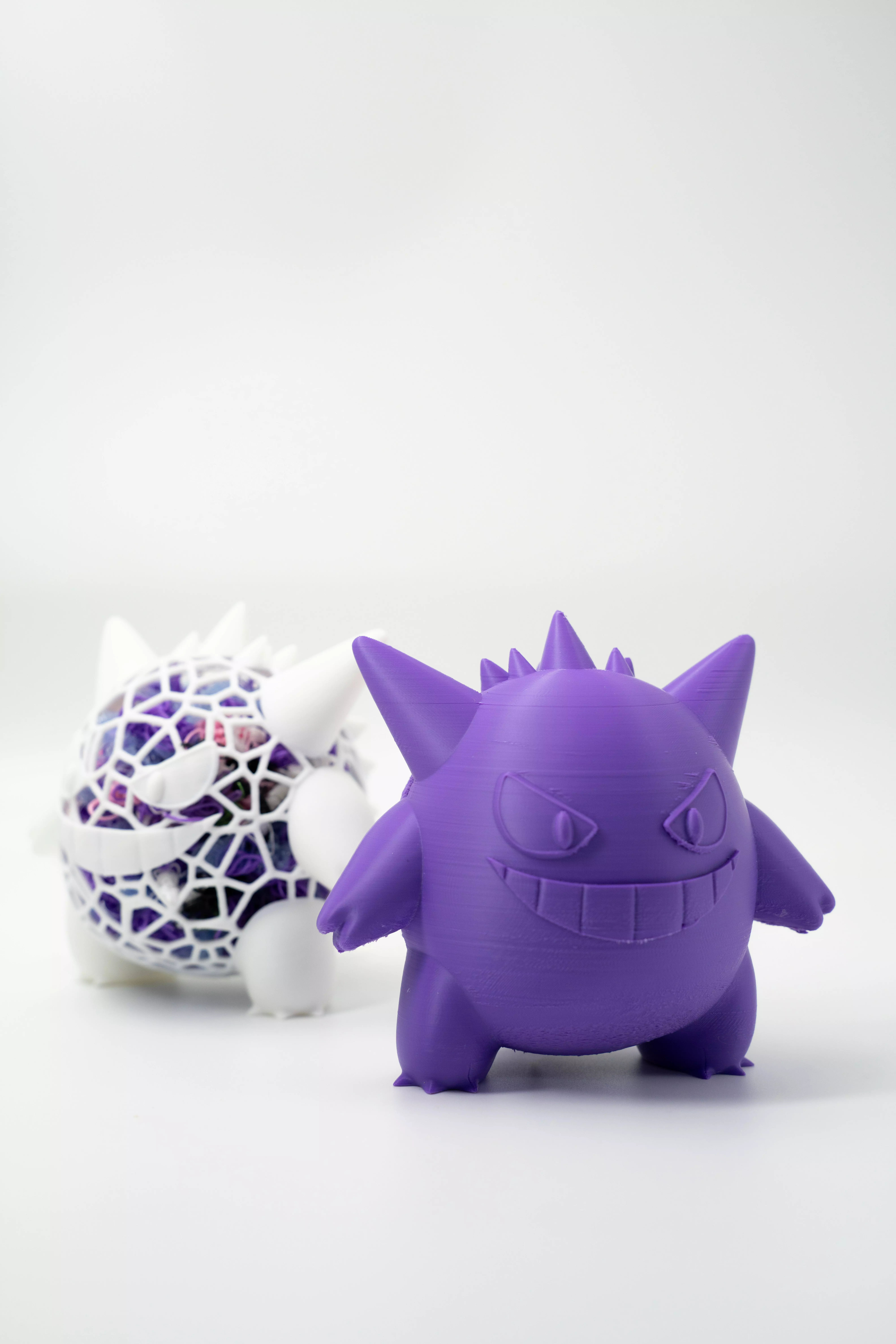 Filament Waste Eater Gengar Turn Your Poop into Art 2 Versions 3D print model