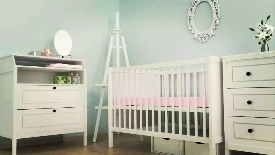 Baby room 3D model_0