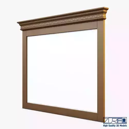 Victory wooden frame for mirror