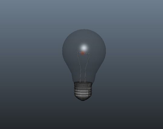 Basic light bulb free VR / AR / low-poly 3D model | CGTrader