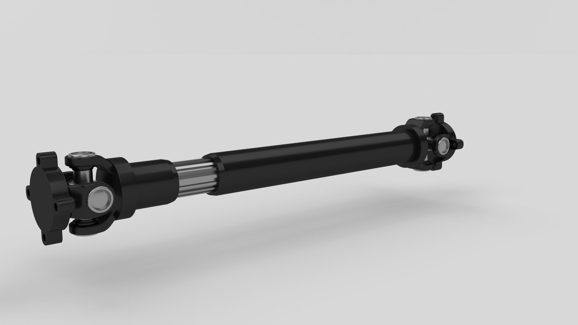 Drive Shaft Low-poly 3D model_10