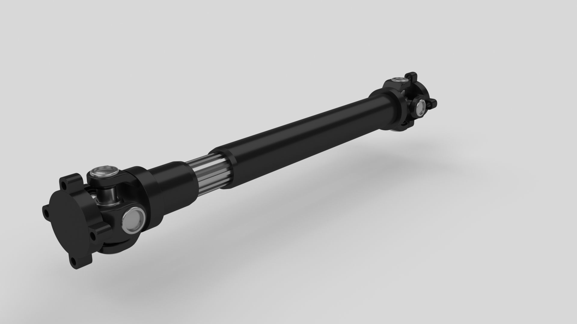 Drive Shaft Low-poly 3D model_23