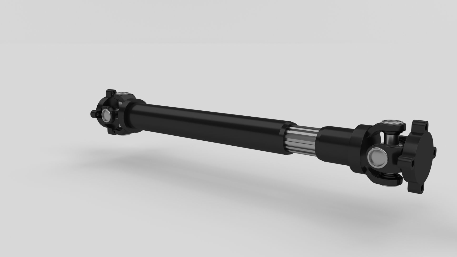 Drive Shaft Low-poly 3D model_42