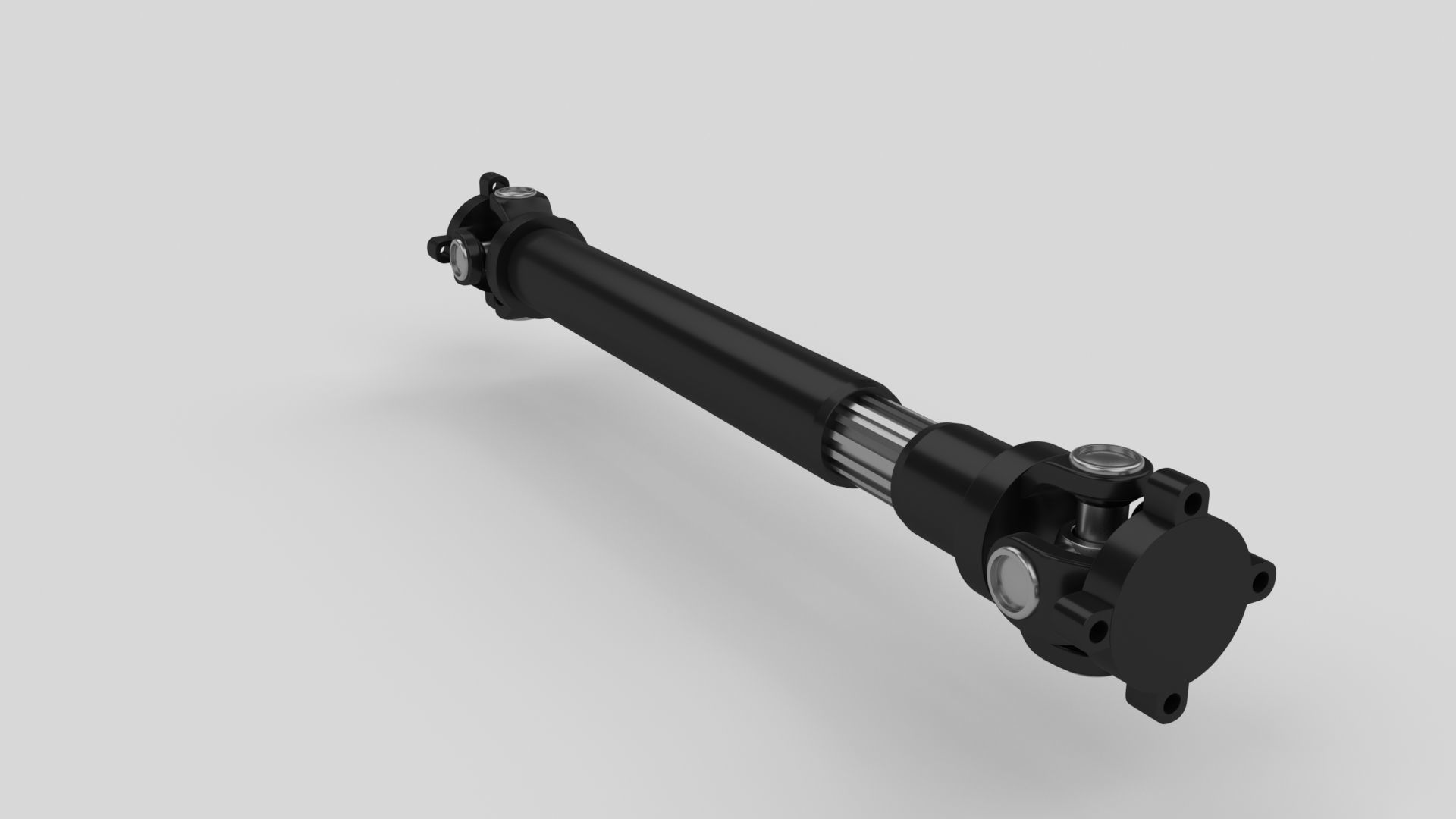 Drive Shaft Low-poly 3D model_40