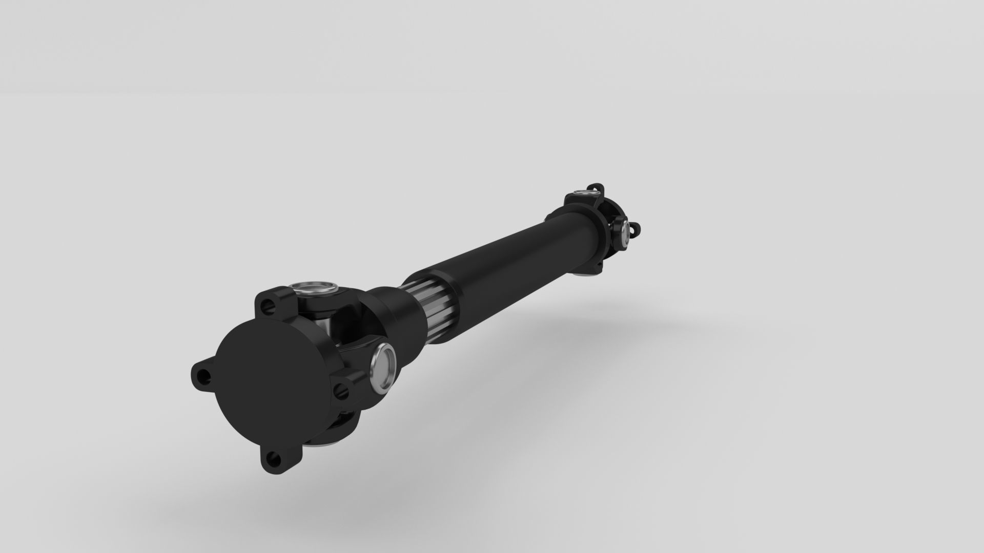 Drive Shaft Low-poly 3D model_36