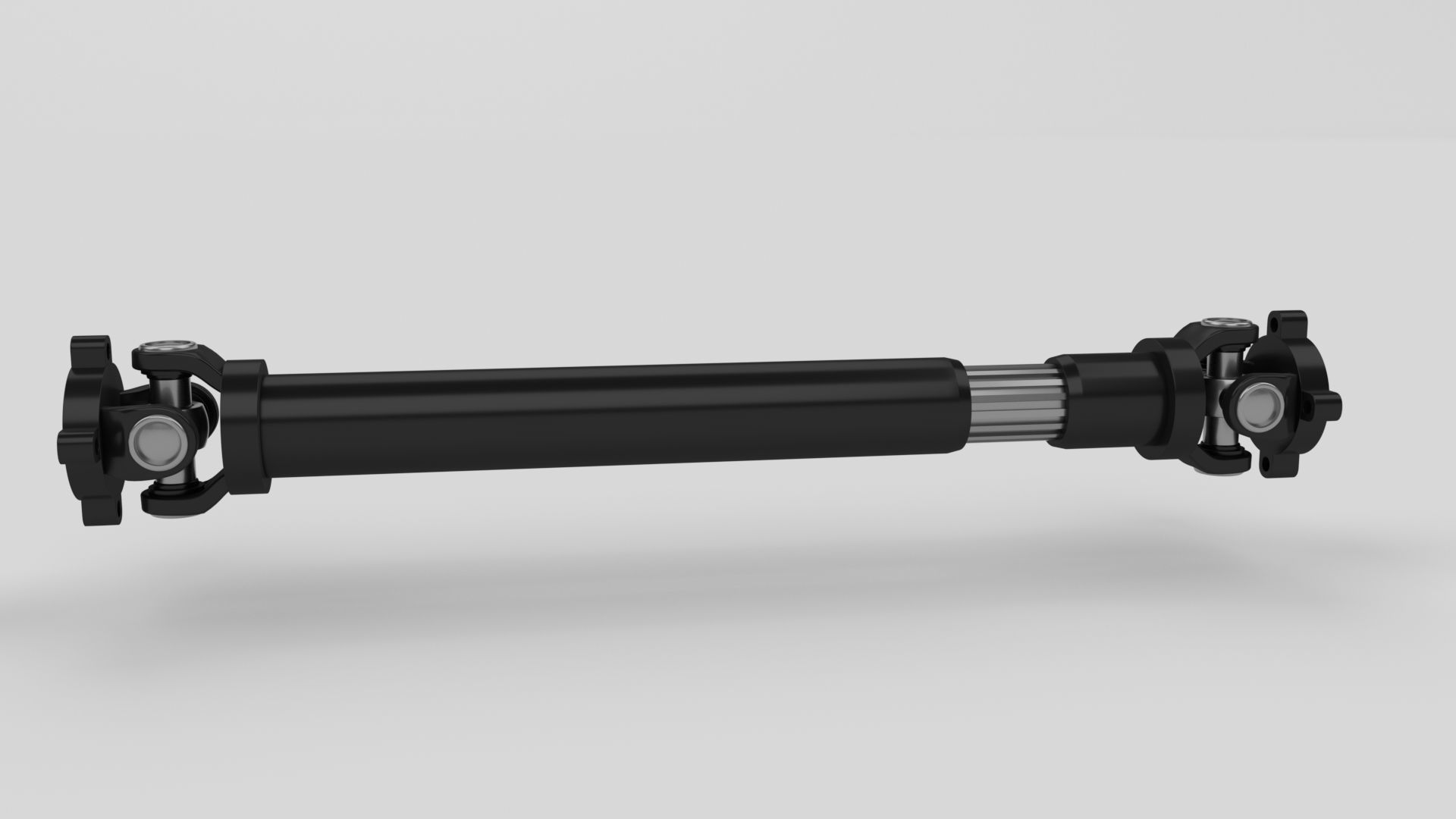 Drive Shaft Low-poly 3D model_12