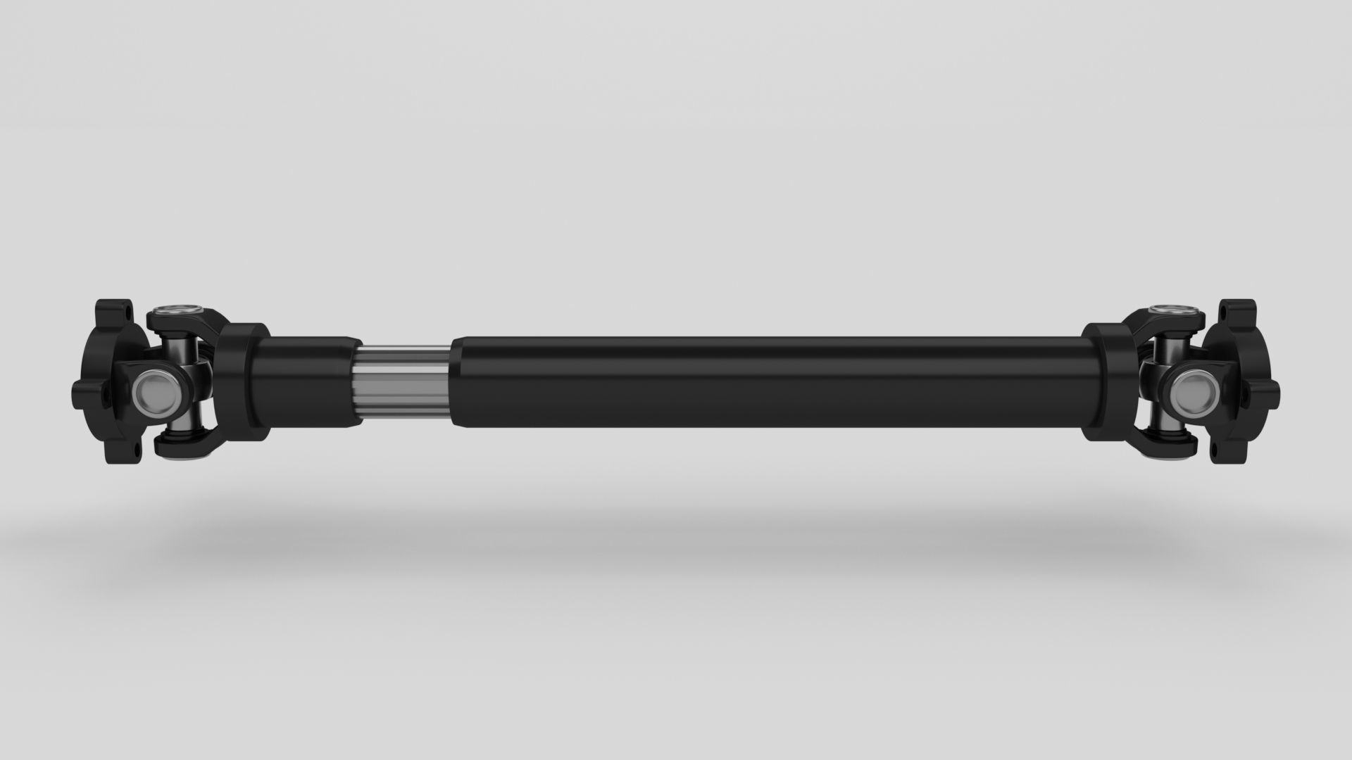 Drive Shaft Low-poly 3D model_33