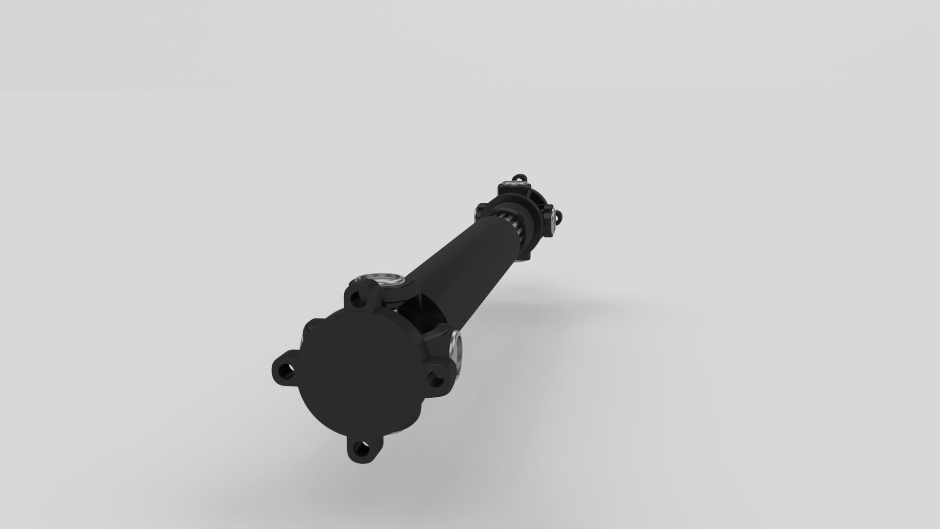 Drive Shaft Low-poly 3D model_24