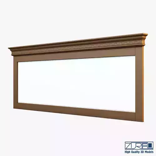 Victory wooden frame with window