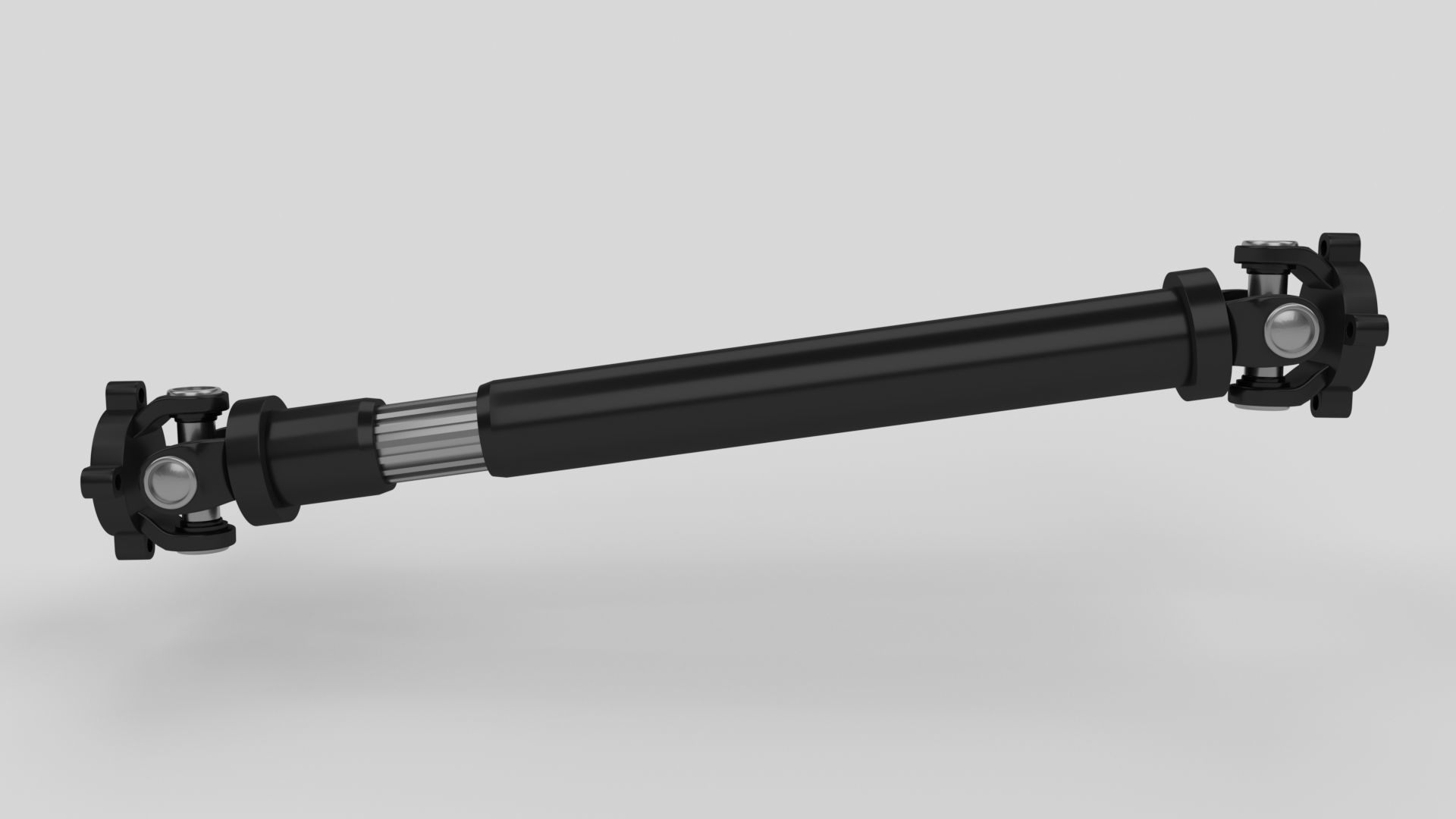 Animated Drive Shaft Low-poly 3D model_17