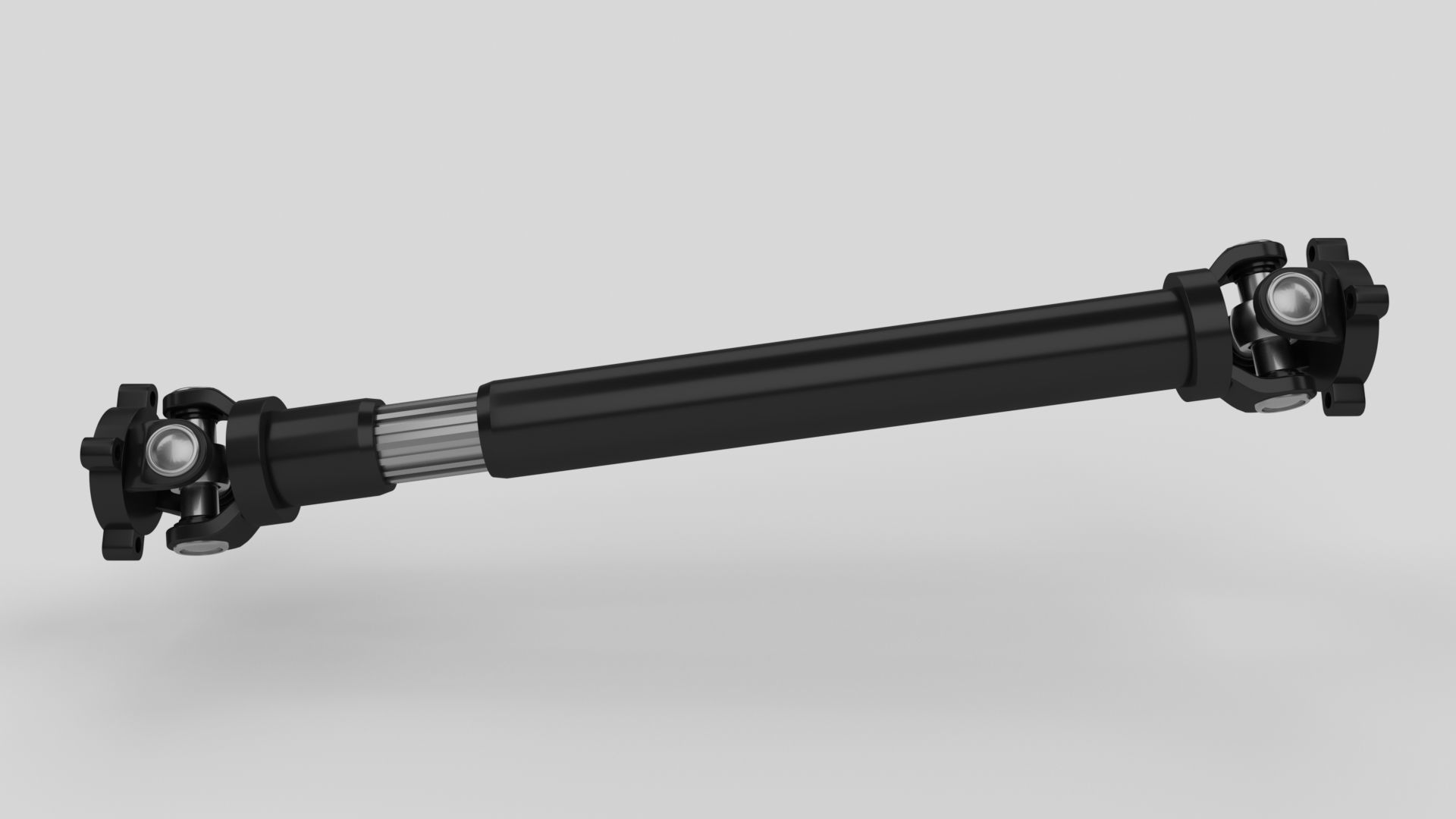 Animated Drive Shaft Low-poly 3D model_19