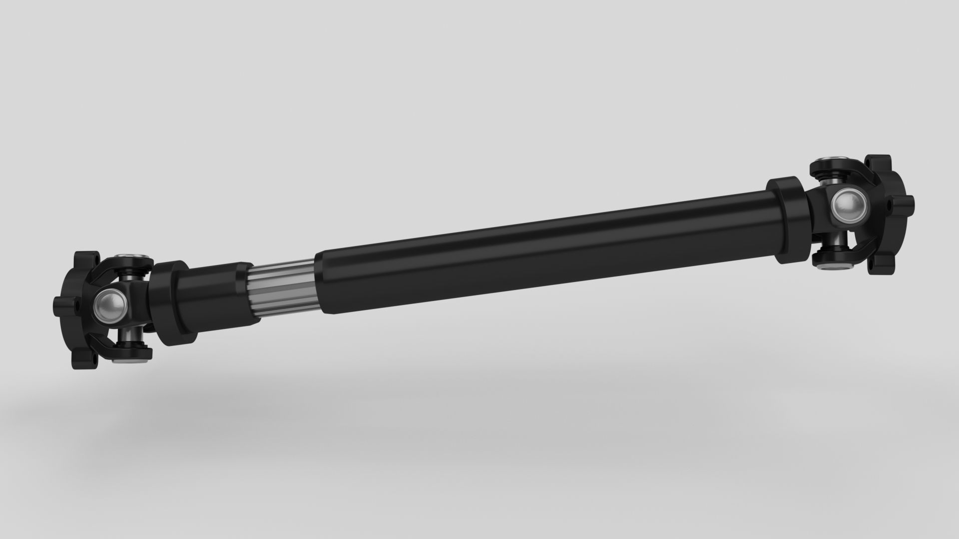 Animated Drive Shaft Low-poly 3D model_4