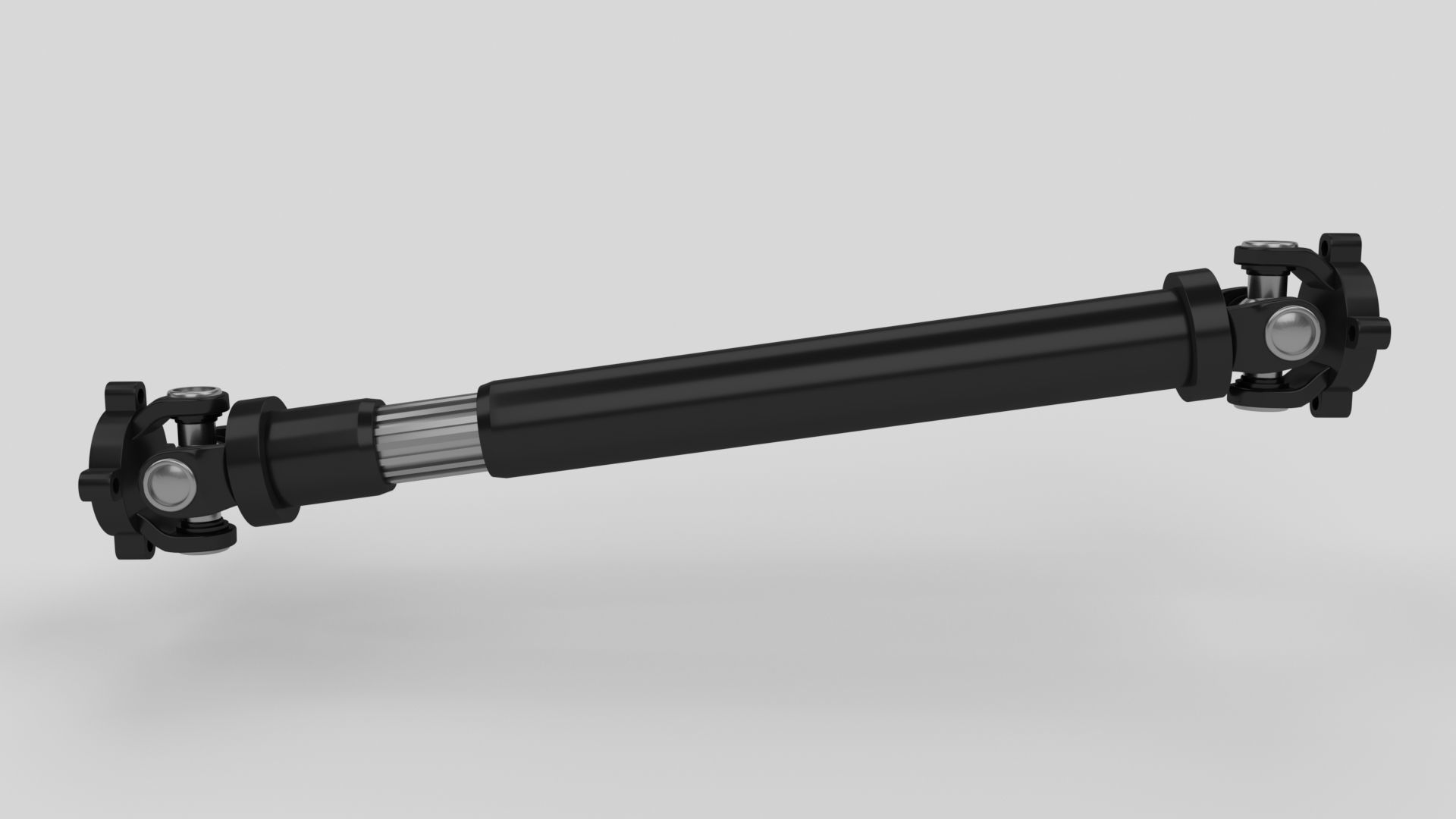 Animated Drive Shaft Low-poly 3D model_33