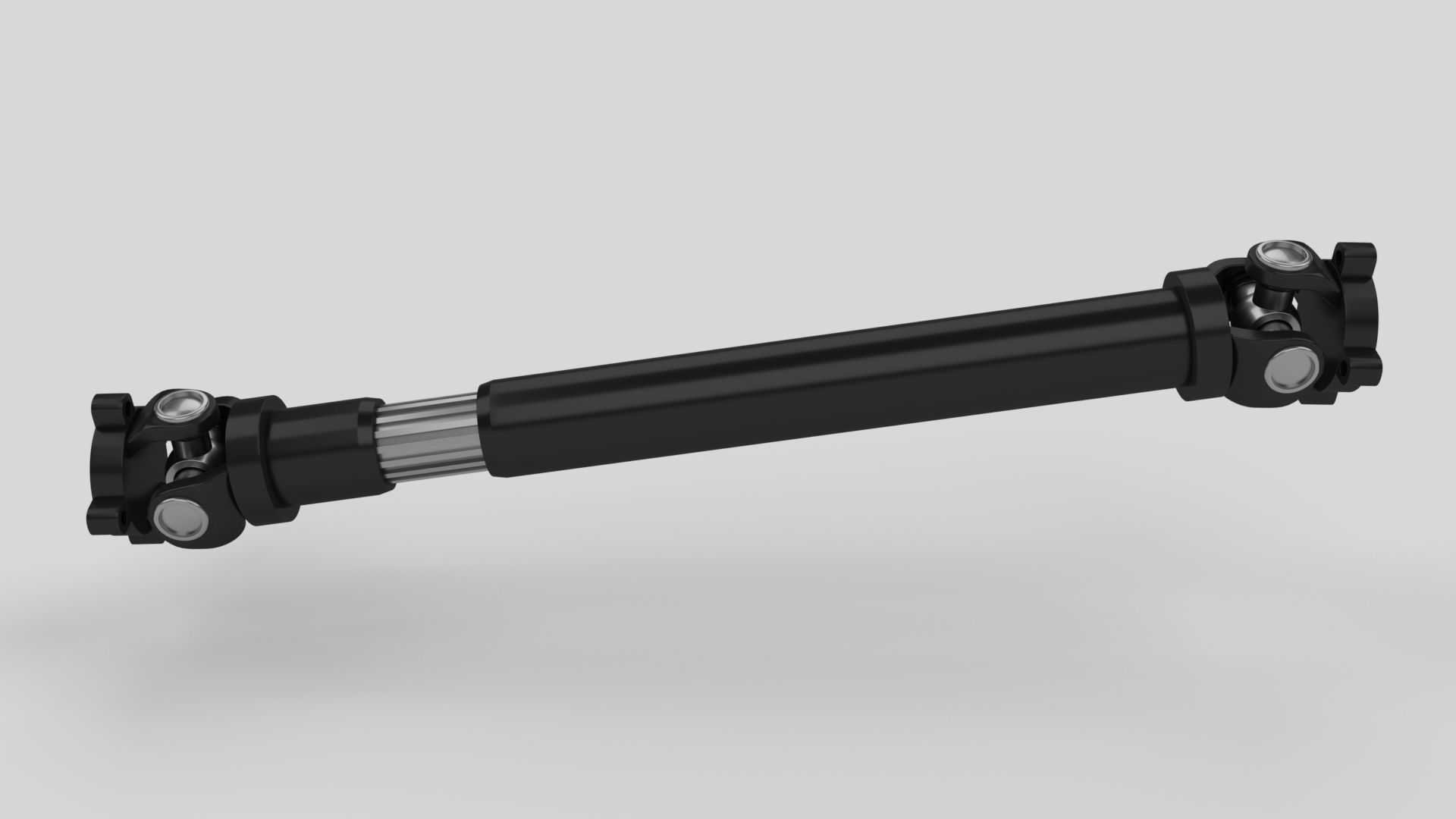 Animated Drive Shaft Low-poly 3D model_2