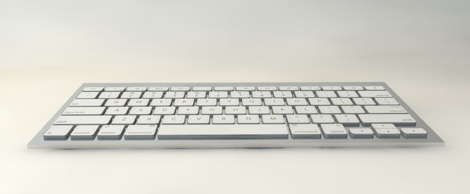 Apple keyboard Free 3D model