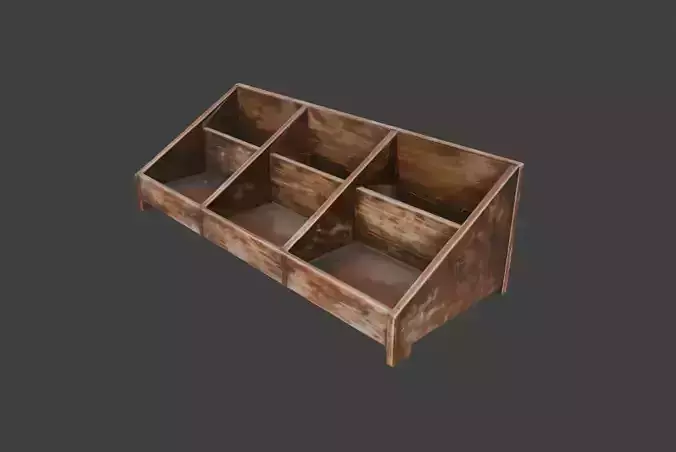 Wooden Cubby Organizer