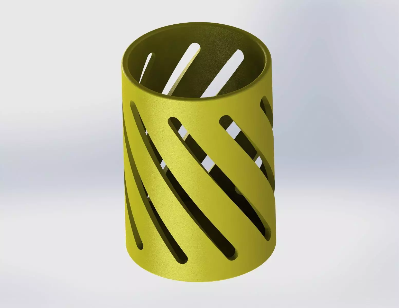 Pencil Holder Desk Organizer Free 3D print model