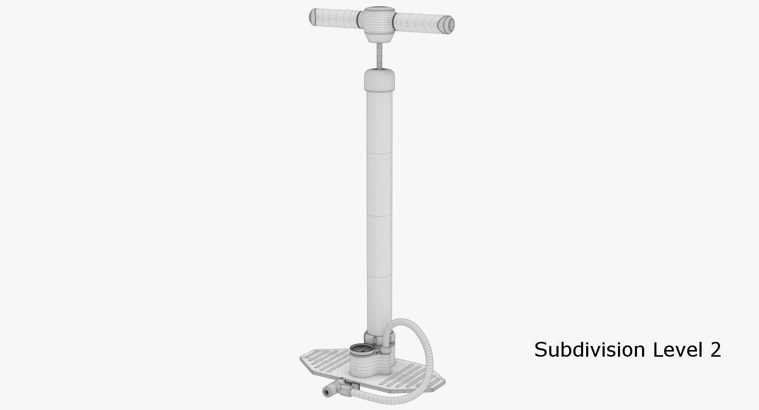 Air Pump 3D model_10