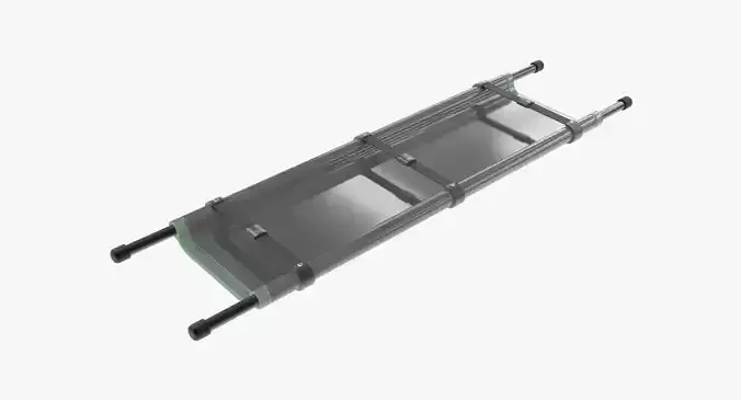 Scoop Stretcher 1 3D model