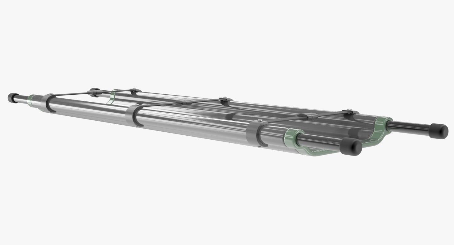 Scoop Stretcher 1 3D model_1