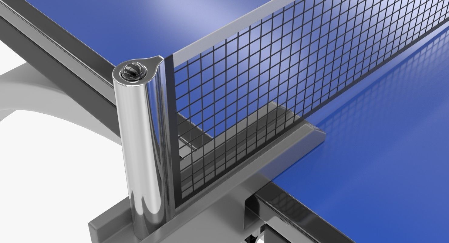 Ping Pong Table 3D model_5