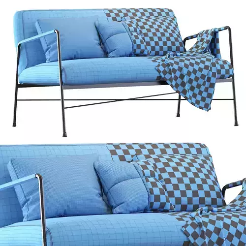 Derry Genuine Sofa 3D model 7