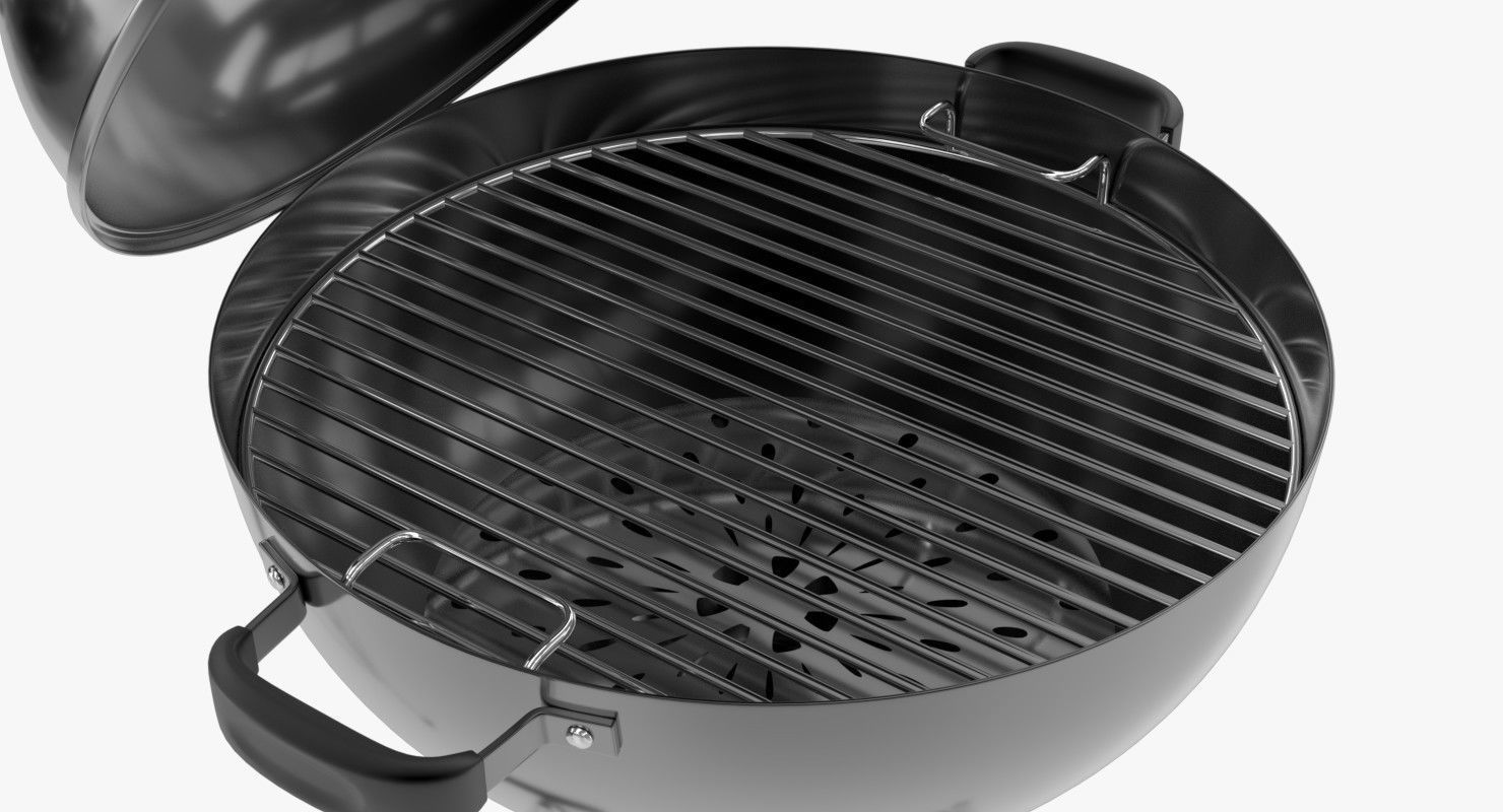 Grill 2 bbq 3D model_5