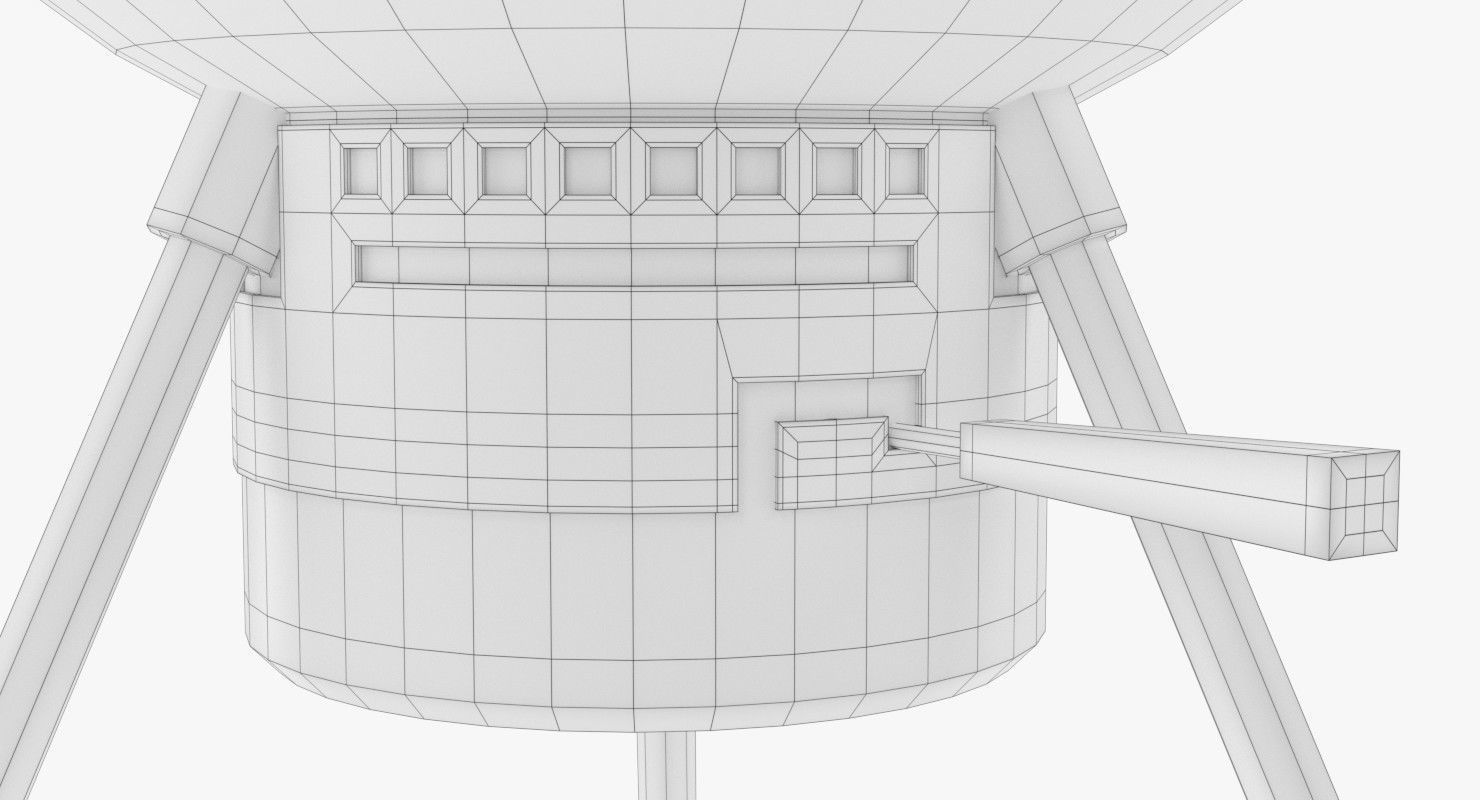 Grill 2 bbq 3D model_10