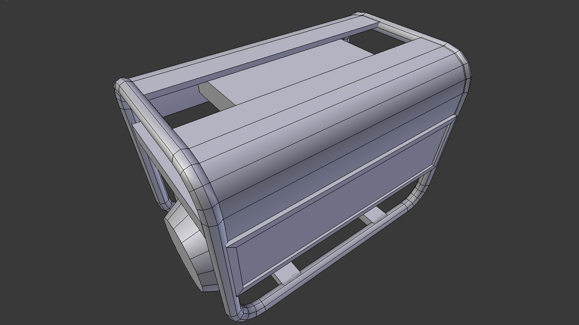 Power Generator - Game Ready Low-poly 3D model_8