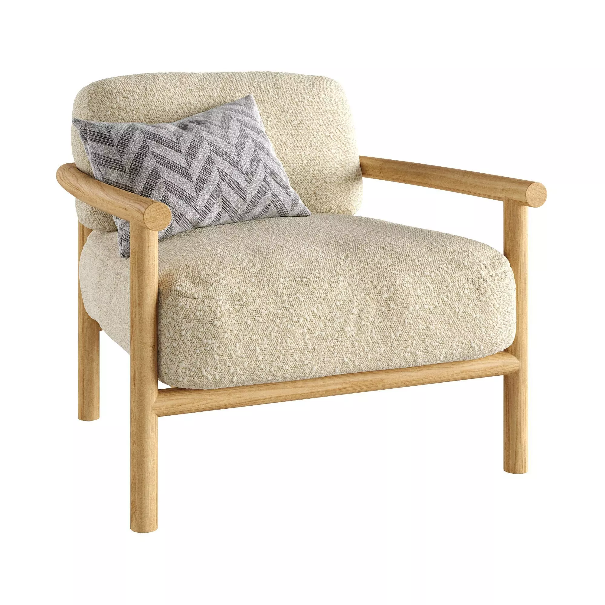Outdoor Chair Ombria 3D model