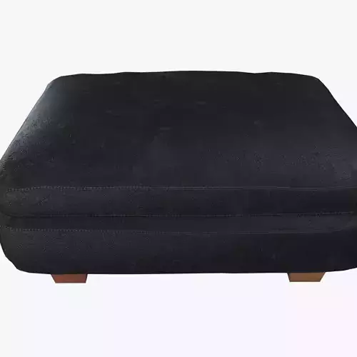 Ottoman Low-poly 3D model