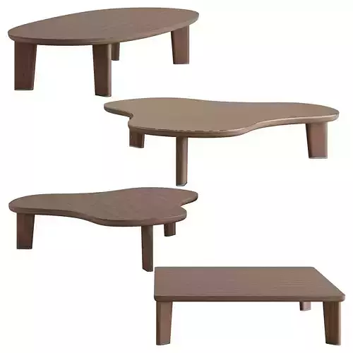 Flexform Coffee Table Arnold 3D model