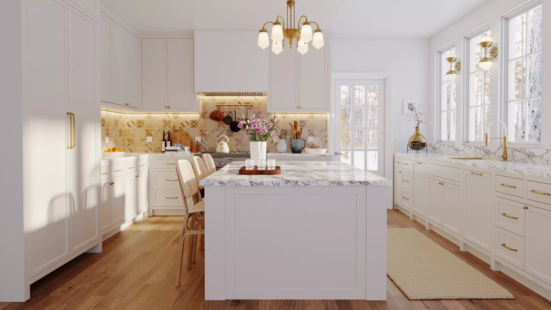 Kitchen Design 22 for Unreal Engine 3D model