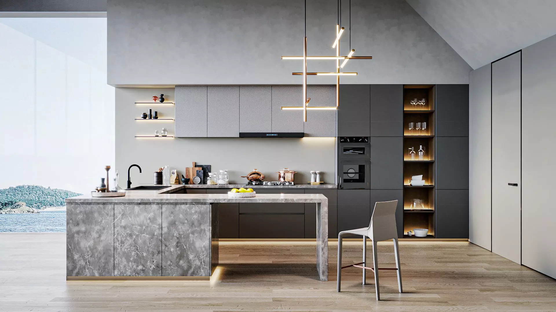 Kitchen Design 12 for Unreal Engine 3D model