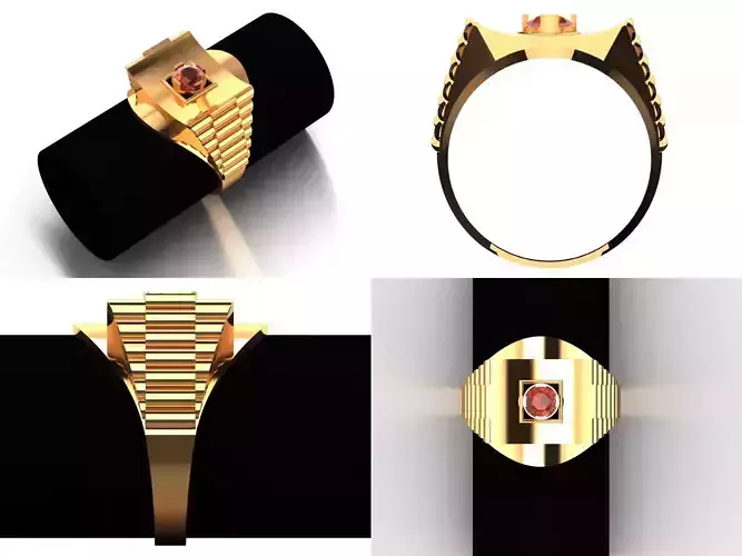 Mens Diamond Ring  1