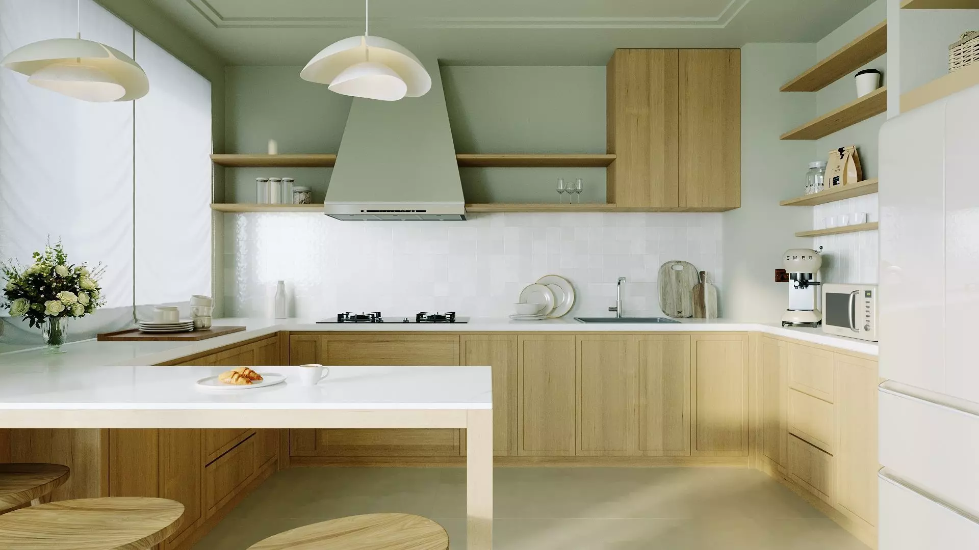 Kitchen Design 08 for Unreal Engine 3D model