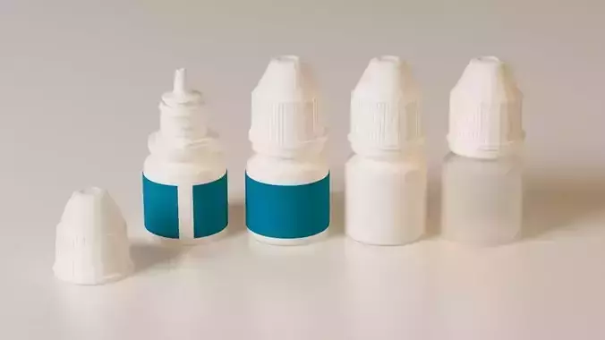 Plastic Dropper Bottle