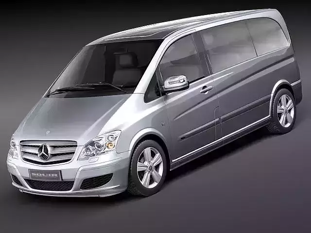 Mercedes Viano 2010 3D model