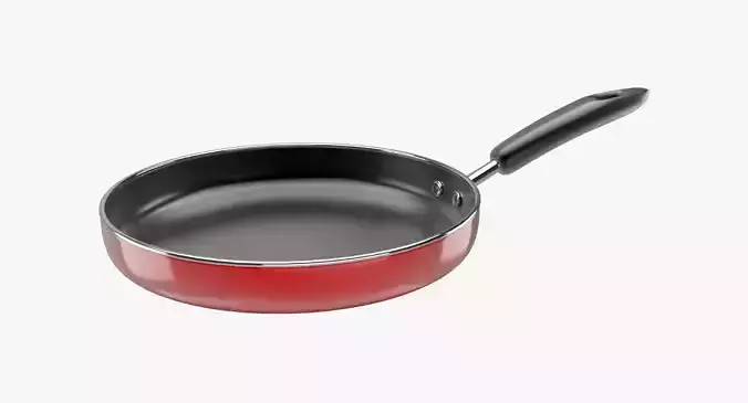 Pan 3 frying 3D model