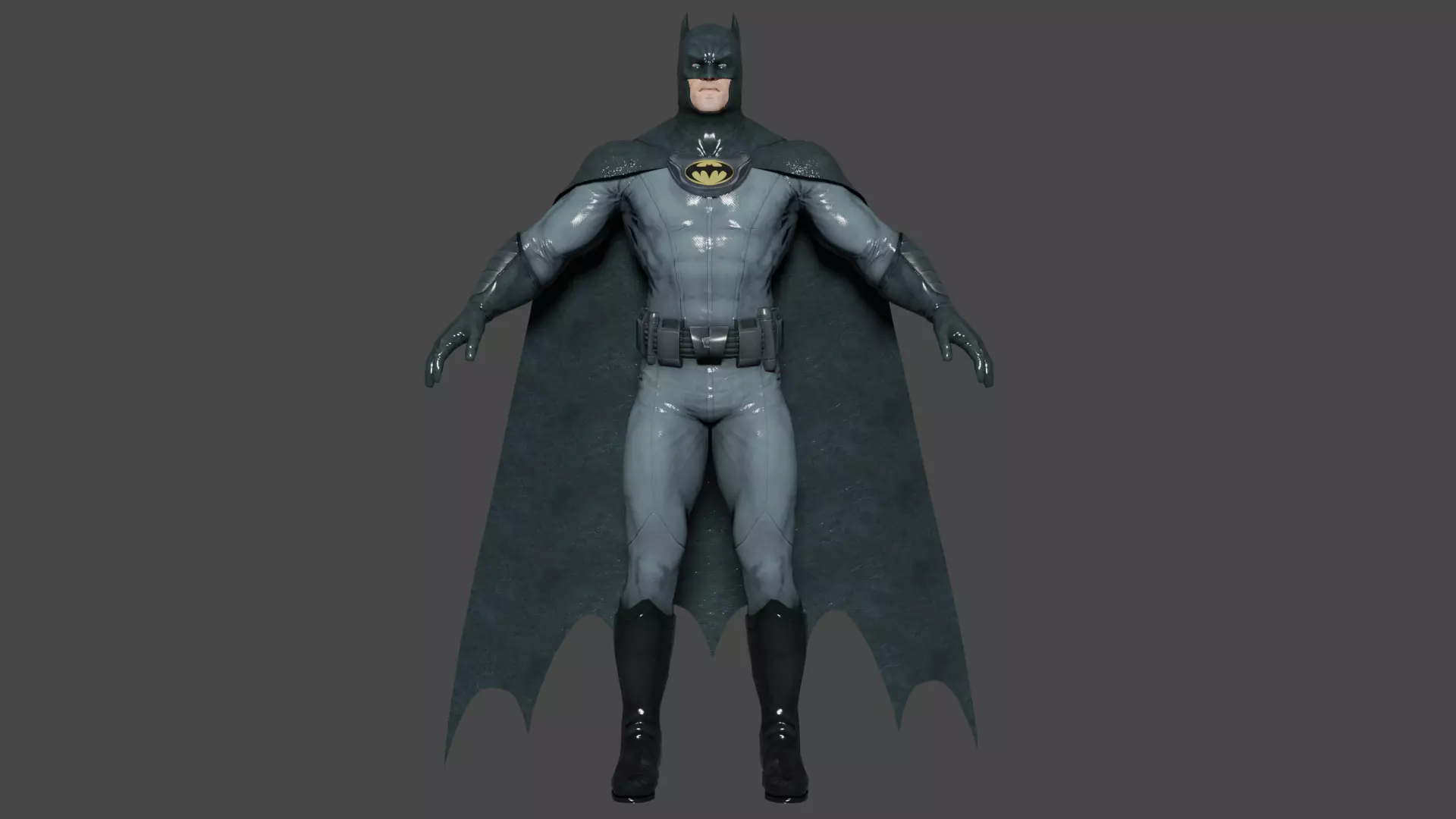 Batman Low-poly 3D model