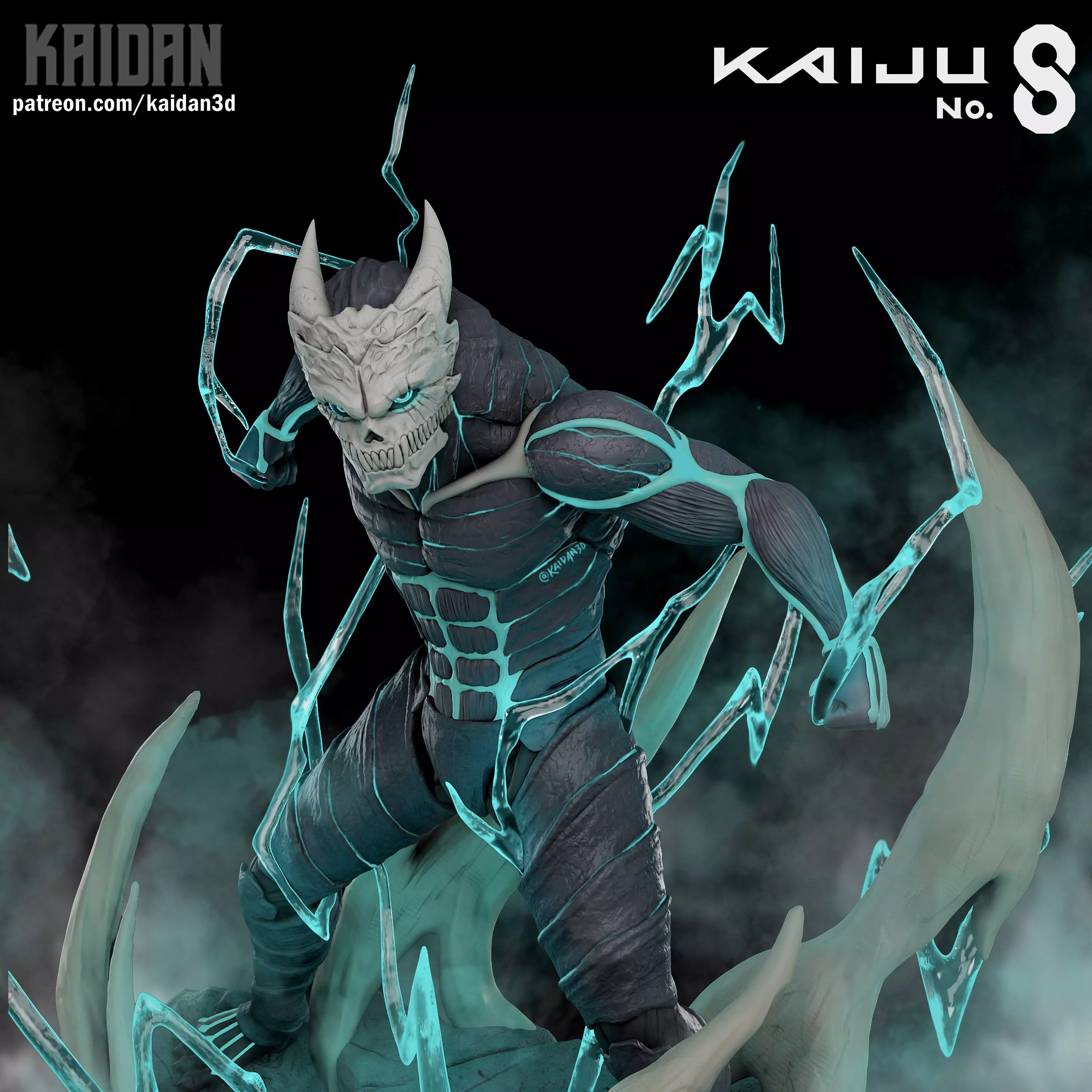 Kaiju N8 KAIJU N8 - STL Ready for 3D Printing 3D print model