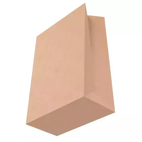 Paper Bag 2 Low-poly 3D model 3