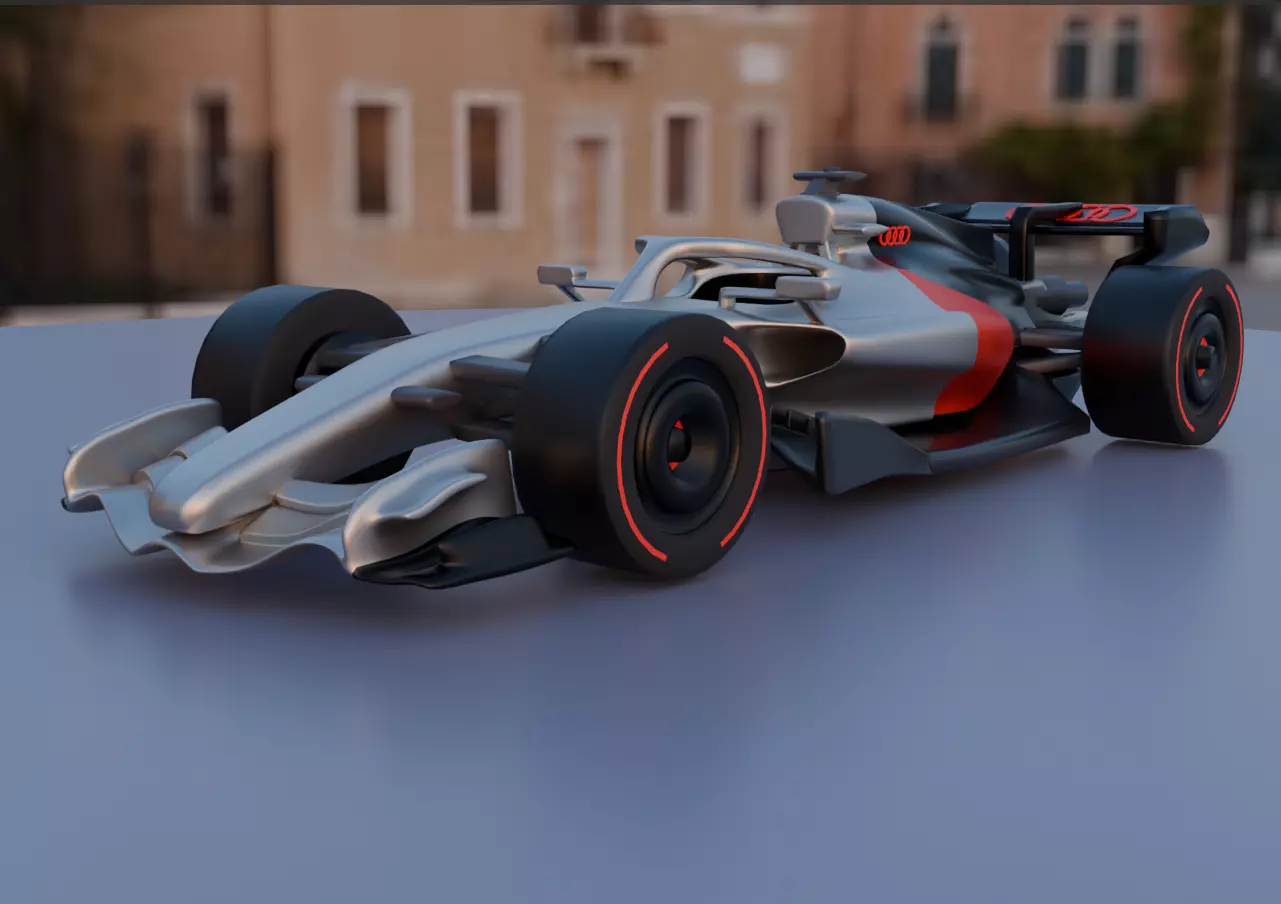 F1 Audi Revolut 2026 3D print model