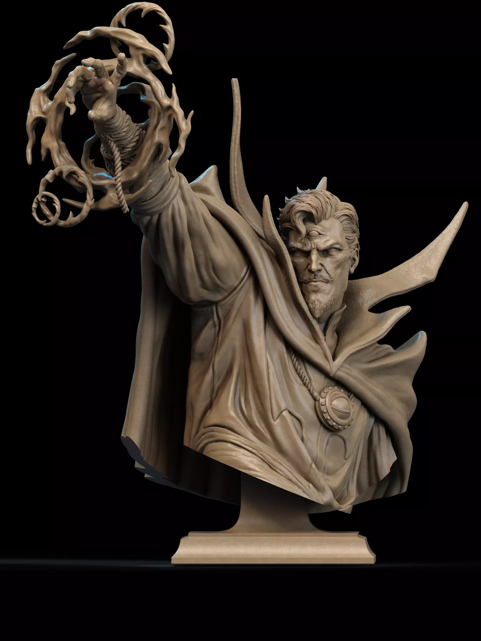 Doctor Strange Bust 3D Print 3D print model