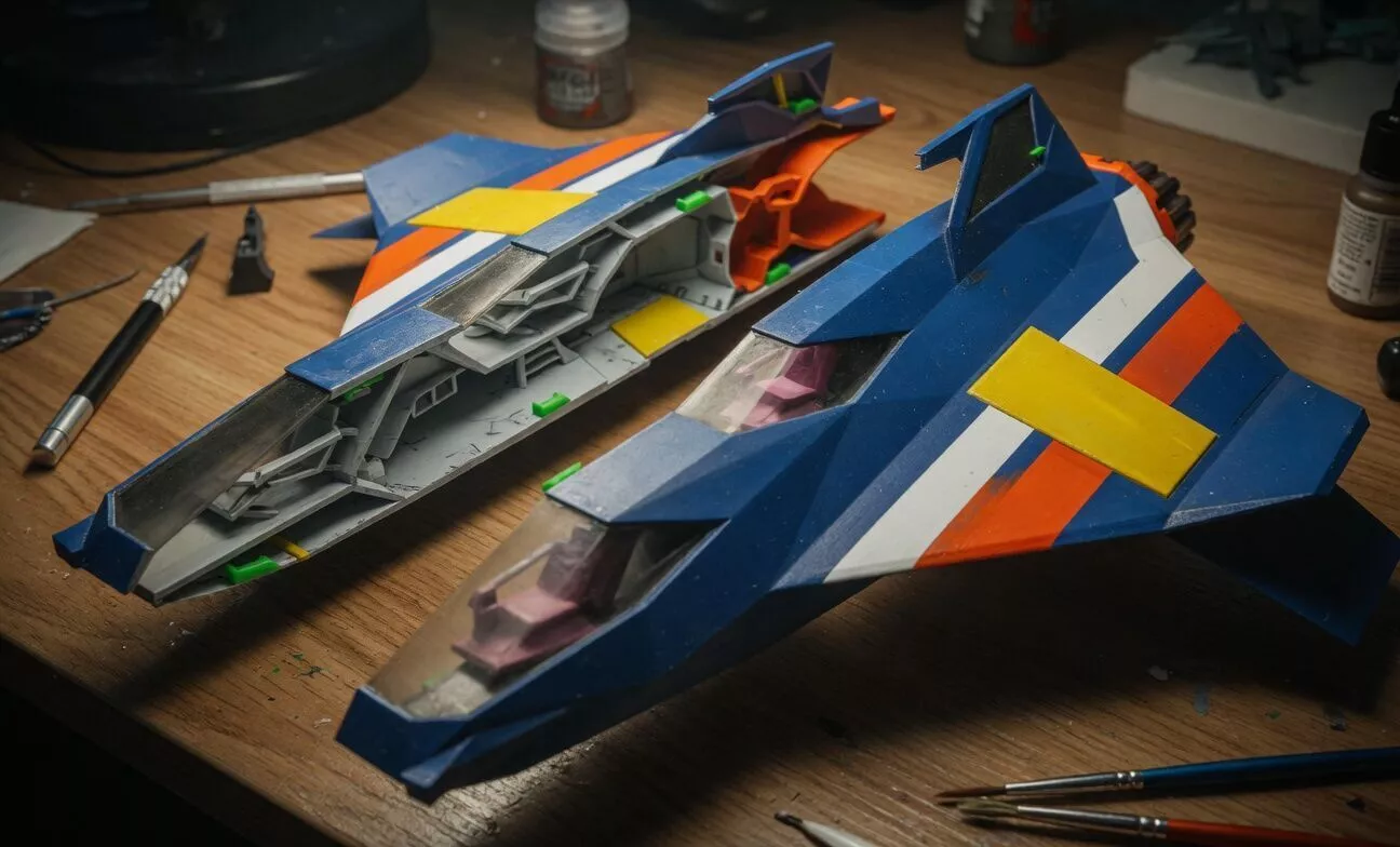 Starship 2-Deck Interior 3D Print Model 3D print model