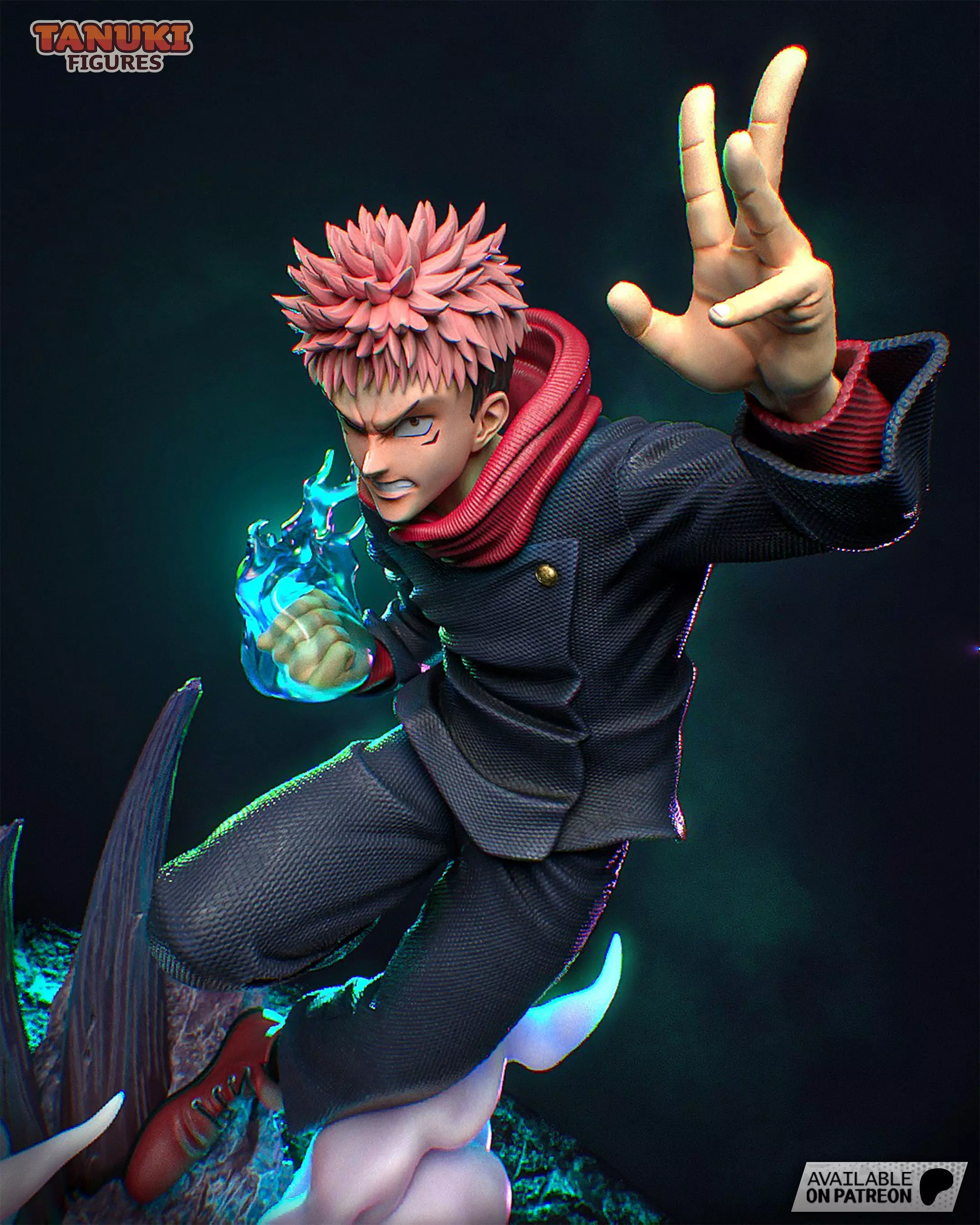 Itadori - Sukuna - Jujutsu - Fullsize 3D print model