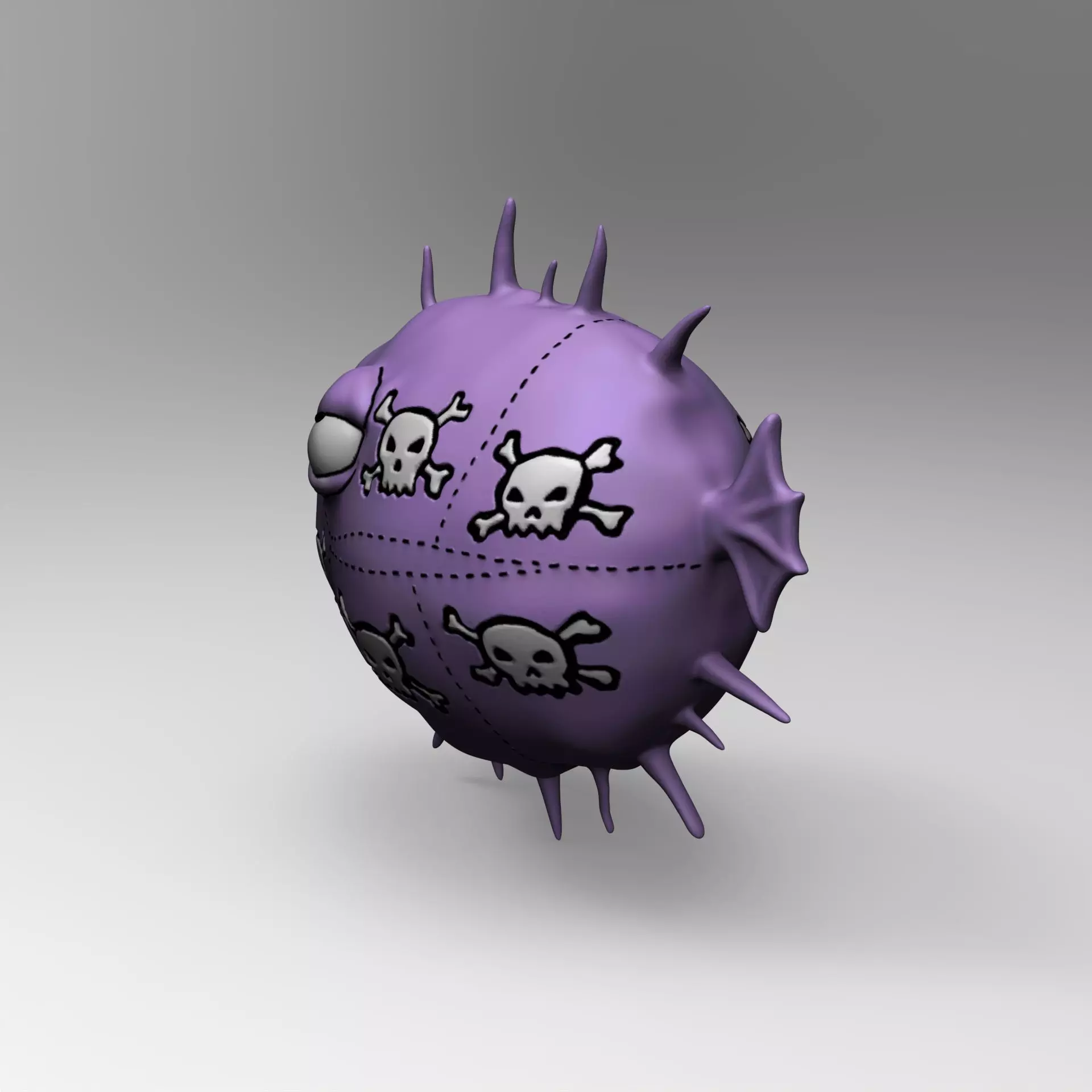 Pez Fugu de Los Simpsons 3D print model