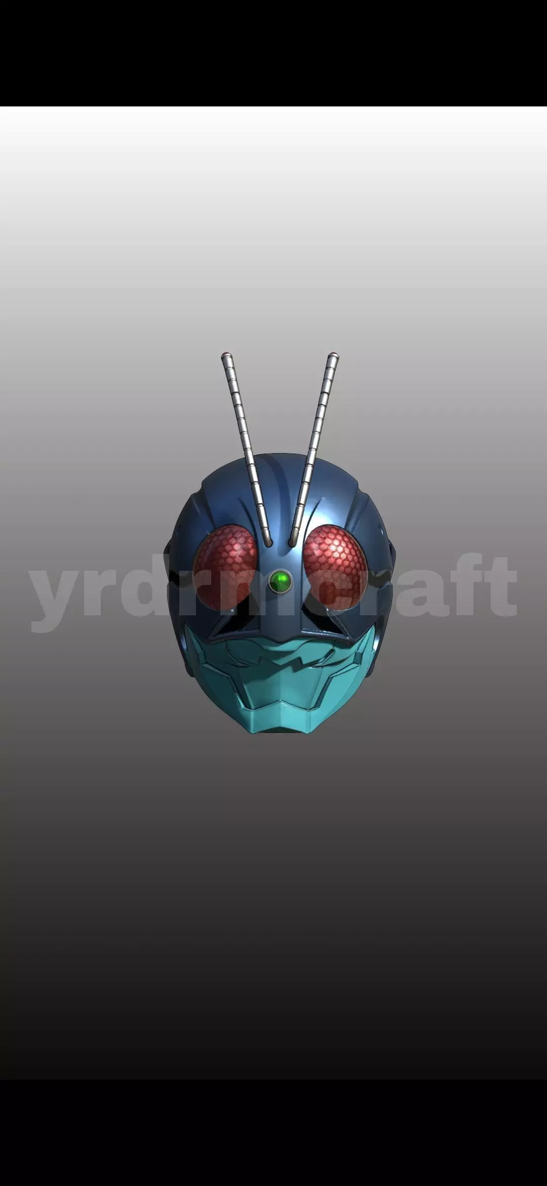 Kamen rider ichigo the first 3D print model