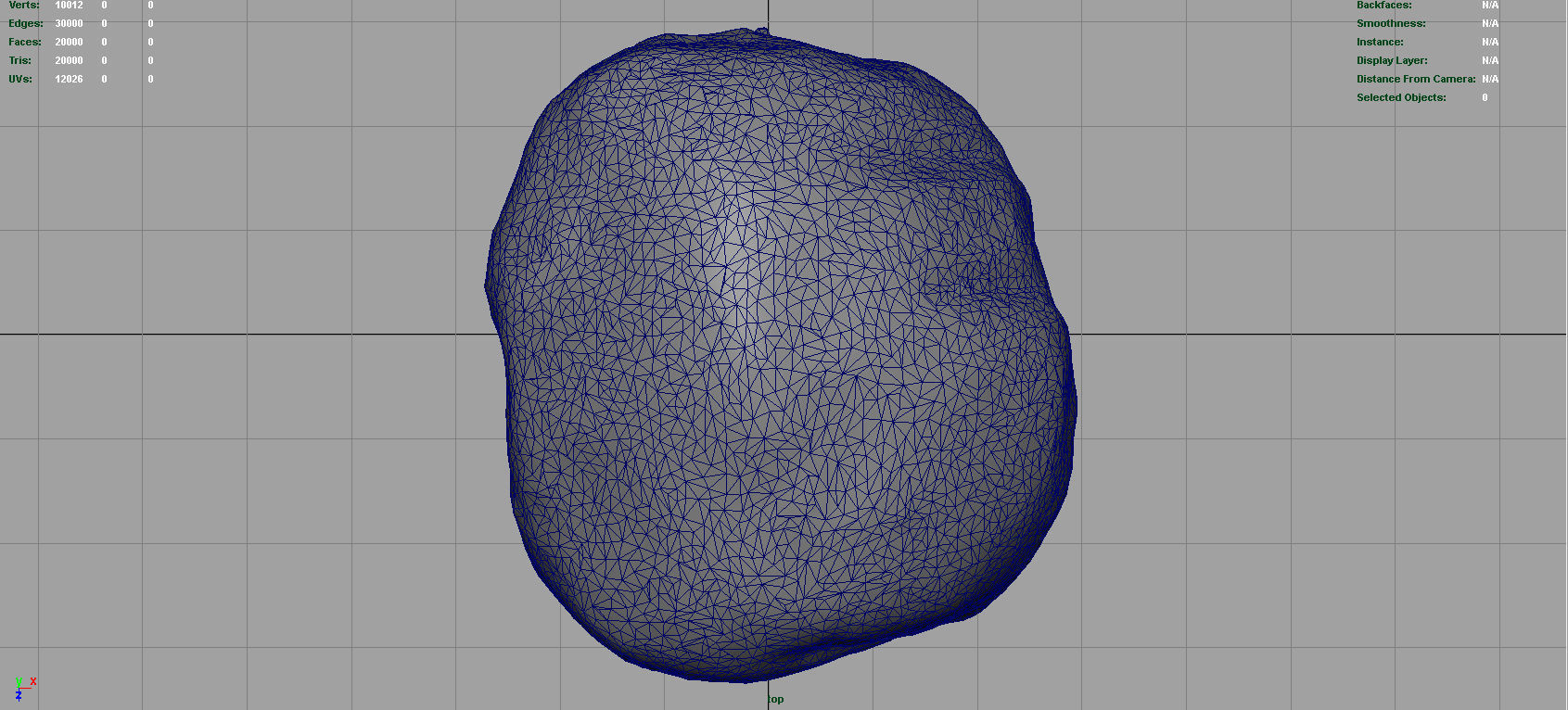 Mushroom 1 Low-poly 3D model_7